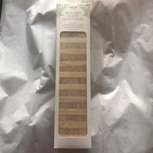 Guest book building blocks